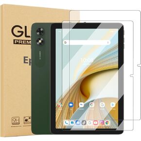 2-Pack Glass Screen Protector For VORTEX ZTAB10 Tablet/Z TAB 10 Inch Tablet - Tempered Glass Film High Definition 9H Hardness