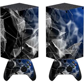 PlayVital Tempest Dragon Custom Vinyl Skins for Xbox Core Wireless Controller, Wrap Decal Cover Stickers for Xbox Series X Console Controller in Saudi Arabia