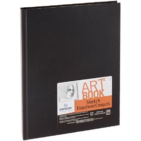 Canson Basic Sketch Book, 8-1/2" x 11", White (108 Sheets)