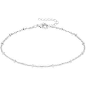 خلخال سلسلة ذهبية رائعة، خلخال سلسلة فيجارو رقيق وبسيط، خلخال سلسلة كبح، خلخال سلسلة العملة المعدنية، خلخال سلسلة الأقمار الصناعية، سوار الكاحل بسلسلة ربط، خلخال سلسلة للنساء in Kuwait