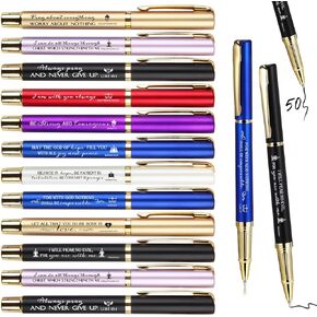Fuutreo Christian Bible Verse Ballpoint Quotes Pens Inspirational Motivational Scripture Pens for Adults Church Religious Employee Appreciation Gift Pastor Men Women Sunday School Gift(100 Pcs)