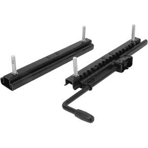 Seat Slider Track, 2PCS Seat Slider Track Strong Strength Adjustable Seat Sliding Fit For Go Kart Four Wheel Off Road ATV UTV
