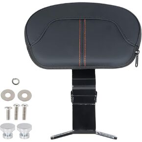 WFLNHB Motorcycle Front Driver Rider Backrest Pad Replacement for 2009-2022 Touring Road King Street Glide Electra FLHR CVO