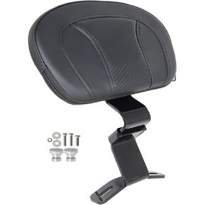 WFLNHB Motorcycle Front Driver Rider Backrest Pad Replacement for 2009-2022 Touring Road King Street Glide Electra FLHR CVO