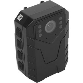 Luqeeg 4K Ultra WiFi Body Worn Camera, Waterproof Design, Night, Motion Detection, Wearable Pocket Video Recorder with Back Clip for Law Enforcement