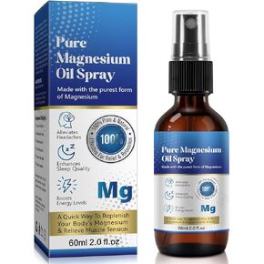Magnesium Spray - Pure Magnesium Oil - Natural Deodorant -Topical Magnesium Chloride Oil Spray 2.0 fl.oz in Kuwait
