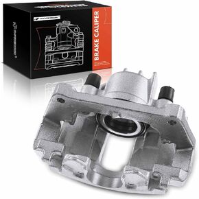 A-Premium Disc Brake Caliper Assembly with Bracket Compatible with Select Volvo Models - S60 2001-2007, S80 1999-2006, V70 2001-2007 - Front Left Driver Side
