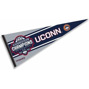 University of Connecticut Basketball National Champions 2024 Pennant Banner Flag in Kuwait