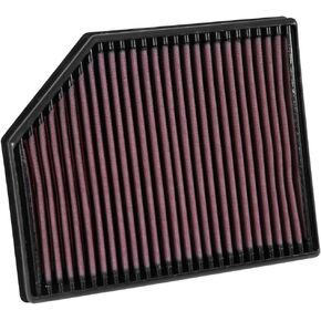 K&N Engine Air Filter: Reusable, Clean Every 75,000 Miles, Washable, Replacement Car Air Filter: Compatible with 2016-2019 Volvo (S90, V60, V60 II, V90, V90 Cross Country, V90 II, XC 60 II), 33-3065