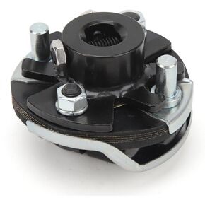 Rag Joint Steering Coupler, 3/4in DD X 3/4in?30 Steering Rag Joint Coupler Metal Steering Box Coupler Replacement for Chevy Manual Boxes