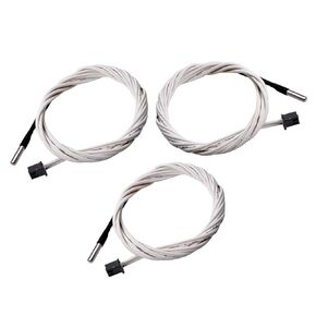 FYSETC 3D Printer Ender 3 V2 Neo Hotend Part HT-NTC100K 3950 Thermistor Cartridge Cable 1M/39.3inch XH2.54 2Pin Compatible with Ender 3 Ender 5 Pro CR6 CR10 A8 Maker Pro Extruder Hotend-Pack of 3