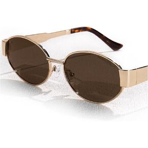 FURTALK Sunglasses Womens Retro Oval Polarized Sun Glasses Classic Trendy UV400 Protection Sunnies FT9240