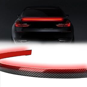 Led Brake Light Strip,51inch (4.26ft) Universal Spoiler,Waterproof & 171pcs Lamp Beads Third Tail Light Strip for Car Trunk