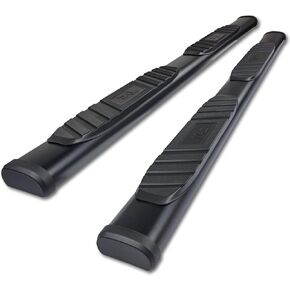 ألواح الجري TAC Spear تناسب 2007-2018 Chevy Silverado/GMC Sierra 1500|2007-2019 2500/3500 كابينة ممتدة/مزدوجة (بما في ذلك 2019 Silverado 1500 LD/Sierra 1500 Limited) قضيب نيرف بخطوات جانبية مقاس 6 بوصات باللون الأسود