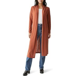 Michael Stars Women's Izzy Longline Open Cardigan