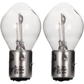 GOOFIT 2PCS 12V 35W Light Bulb for 50cc 110cc 150cc 250cc Scooter Jonway