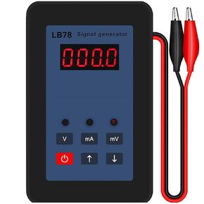 LB02 Resistance Current Voltmeter Signal Generator Source Process Calibrator 4-20mA/0-10V/mV LCD Display Update from LB01 (LB02)