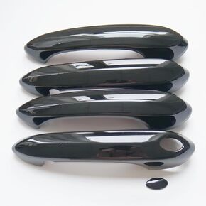 Carbon Fiber Exterior Door Handle Cover Trims for BMW X3 X4 X5 X6 X7 M5 330i 520i 530i 540i 640i 3 5 6 8-Series 2019 2020 2021 2022 (Carbon Fiber Style)