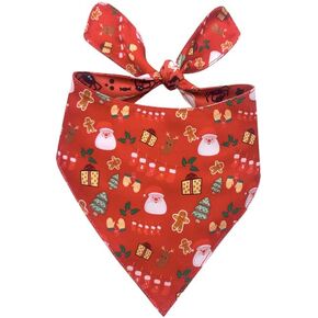 iPeti-Dog Bandana Washable Soft Dog Bibs Scarf, Space Rockets Adjustable Kerchief Square Boy Dog Bandanas