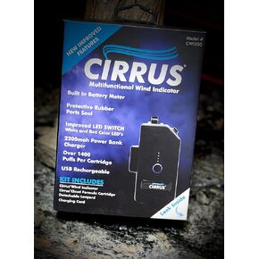 Cirrus Wind Indicator Golf Disc Golf Outdoor Sports Training Aid with Rechargeable Flashlight and Power Bank - Golf Wind Direction Indicators - Multi-Functional and Easy to Use