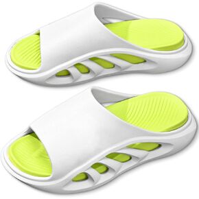 Floats Cloud Slippers for Women and Men, Pillow House Slippers Shower Shoes Indoor Slides Bathroom Sandals, Ultimate Comfort, Lightweight, Thick Sole, Non-Slip, Easy to Clean