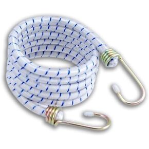 72" Bungee Cord - Galvanized Hooks: 1/2" Diameter Strap Illinois Industrial Tool