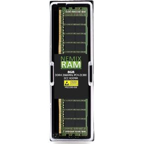 NEMIX RAM 32GB (4X8GB) DDR4 2666MHZ PC4-21300 1Rx8 ECC RDIMM KIT Registered Server Memory