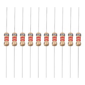 YOKIVE 100 PCS Carbon Film Resistors, 1/4W 8.2K Ohm 5% Tolerances Resistor, Good for DIY Electronic Projects (4 Color Band, 1.77x0.09-Inch)