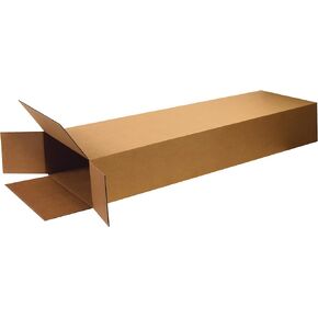 BFHD14468FOL Side Loading Corrugated Cardboard Snowboard Boxes, 14" x 4" x 68", for Shipping, Packing, Moving or Storage, Kraft (Pack of 10) in Kuwait