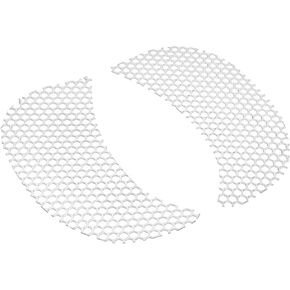 Motorcycle Fairing Mesh Grill Side Vent Screen Fit for Harley Touring Road Gilde Custom Special Glide Ultra 2015-2023 (Black)