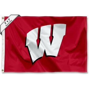 Wisconsin Badgers Small 2x3 Foot Flag