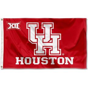 Houston Cougars Big 12 Conference Large Grommet Banner Flag