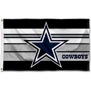 Dallas Cowboys Retro Stripes Large 3x5 Flag