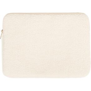 Plush Puffy Laptop Sleeve 13-16 Inch Laptop Sleeve. Beige Laptop Sleeve 14 inch Laptop case Computer Bags for laptops for Women Computer case for MacBook case Laptop Carrying case for Computer Bag in Kuwait