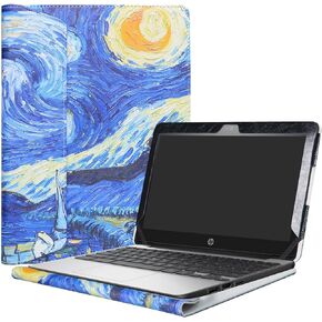 Alapmk Protective Case Cover for 11.6" HP Chromebook 11 G5 EE/G4/G3/G2/G4 EE/11-2000 Series Laptop(Warning:Not fit HP Chromebook 11 G6 EE/G5/G1/11-v000/11-1100 Series),Black