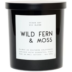 | Masculine Aromas 9oz | 50 Hours | Soy Wax | Scented Mens Candles with Natural Essential Oils | Vegan (Cigar Lounge)