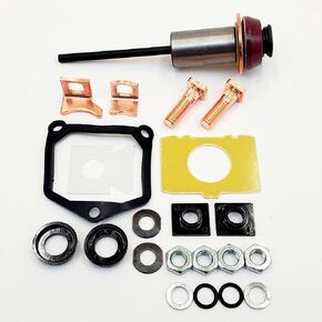 Complete Starter Solenoid Rebuild Kit for 2007-2017 Harley Twin Cam Touring, Softail & 2006-2017 Dyna Models - Replaces HD# 31604-06