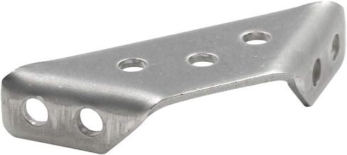6Pcs 5.6 Inch Stainless Steel Corner Braces Joint Trapeziform Angle Code Brackets Support Bracket Fastener in Saudi Arabia
