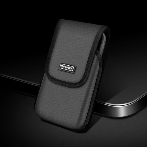 إيفا رغوة الحافظة الهاتف. إغلاق مغناطيسي من نسيج التويل، مشبك حزام معدني بمسامير مزدوجة مخصصة. لهاتف iPhone 15 Plus، وiPhone 15 Pro Max، وiPhone 14 Pro Max، و14 Pro Max مع حافظة هاتف متينة in Kuwait