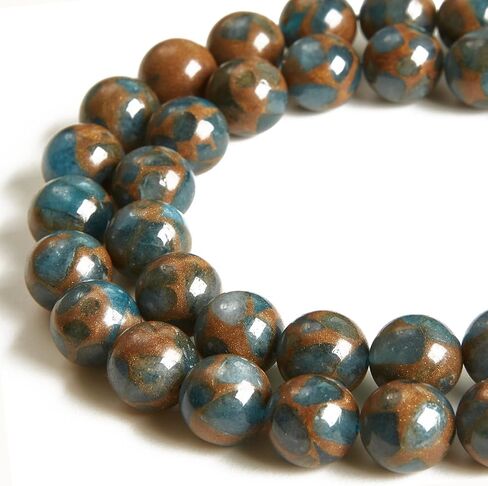 100pcs 8mm Black Hematite Beads Natural Gemstone Beads Round Loose Beads for Crafting and Jewelry Making in Saudi Arabia