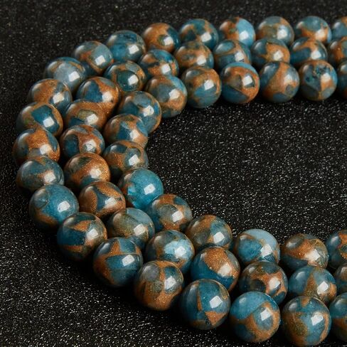 100pcs 8mm Black Hematite Beads Natural Gemstone Beads Round Loose Beads for Crafting and Jewelry Making in Saudi Arabia