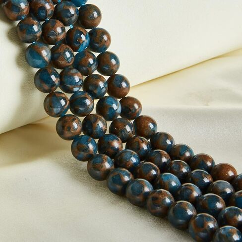 100pcs 8mm Black Hematite Beads Natural Gemstone Beads Round Loose Beads for Crafting and Jewelry Making in Saudi Arabia