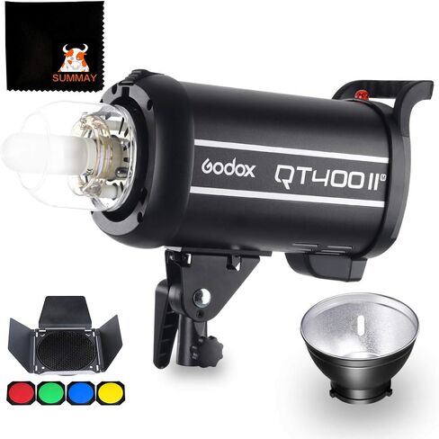 GODOX QT400IIM Studio Strobe Flash Light 400W Professional Photography Studio Lights Monolight Modeling Lamp for Studio Portrait Photography (QT400IIM) in Saudi Arabia