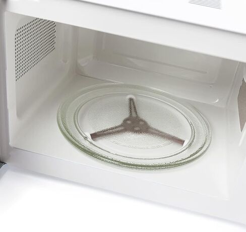SOLUSTRE Microwave Turntable Ring Triple Arm Rotating Ring Roller Holder Glass Plate Tray Support Microwave Oven Tray Replacement Accessories for Microwave Oven 14MM in Saudi Arabia