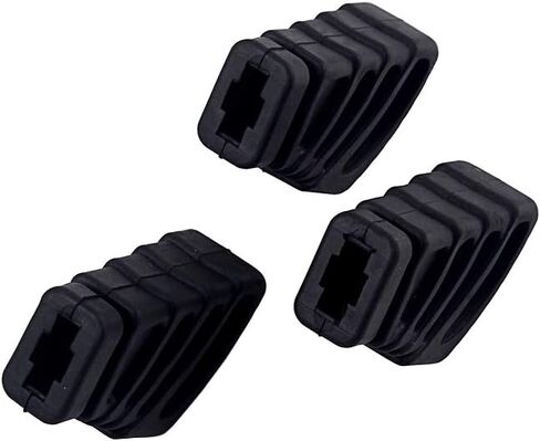 Drum Rubber Feet 3Pcs for Drum Hardware Cymbal Stand Rack Bracket Percussion Parts Black,Size Large in Saudi Arabia