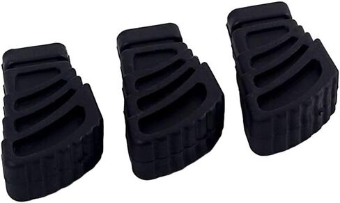 Drum Rubber Feet 3Pcs for Drum Hardware Cymbal Stand Rack Bracket Percussion Parts Black,Size Large in Saudi Arabia