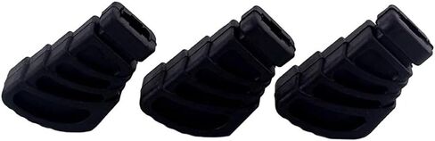 Drum Rubber Feet 3Pcs for Drum Hardware Cymbal Stand Rack Bracket Percussion Parts Black,Size Large in Saudi Arabia