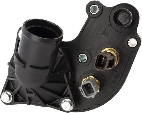Coolant Thermostat Housing Assembly w/2 Sensors + Gasket Fit For Ford Explorer 1997-2001, For Mercury Mountaineer 1998-2001 4.0L V6 Replace# YU3Z8A586AA, 902-204 in Saudi Arabia