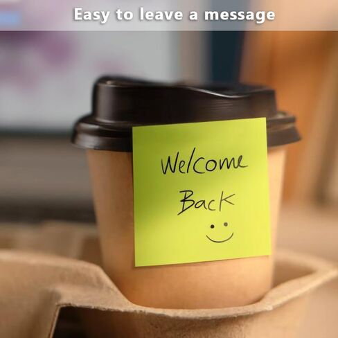 12 Pack Sticky Notes 3"x3" Bright Colors Self-Stick Note Pads, 6 Colors Bulk Sticky Memo Pad for School, Office, Meeting in Saudi Arabia