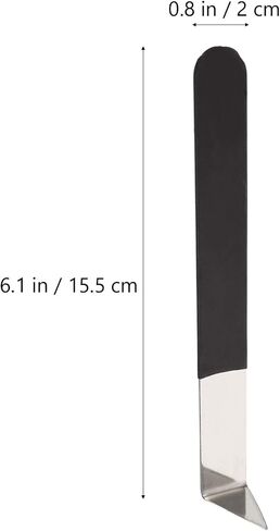 Generic 4Pcs Pottery Tools Stainless Steel Carving Shaping Knives Clay Sculpture Hand Tools Craft Trimming Artist Ceramic Tools for Shaping Modeling, Black,Assorted Color, 921134MARP147YKHR in Saudi Arabia